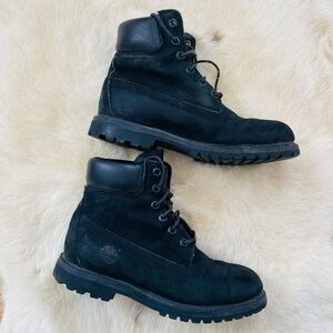 Black Timberland Boots